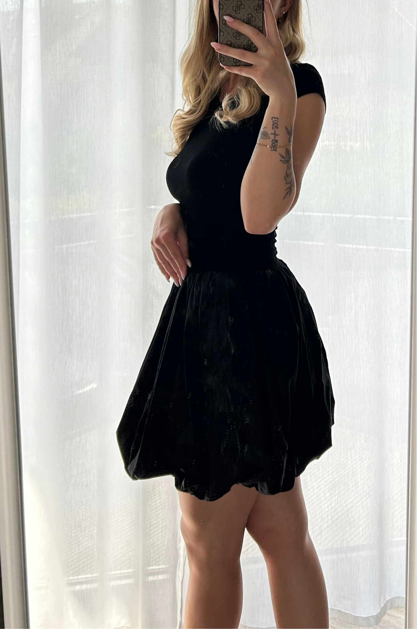Ballonkleid „Black Pop“