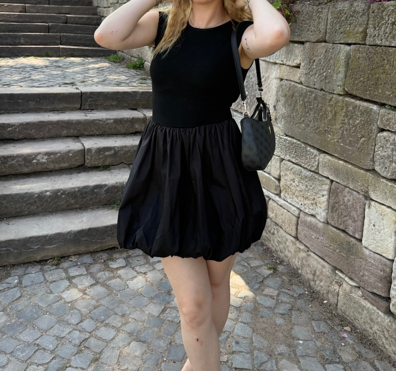 Ballonkleid „Black Pop“