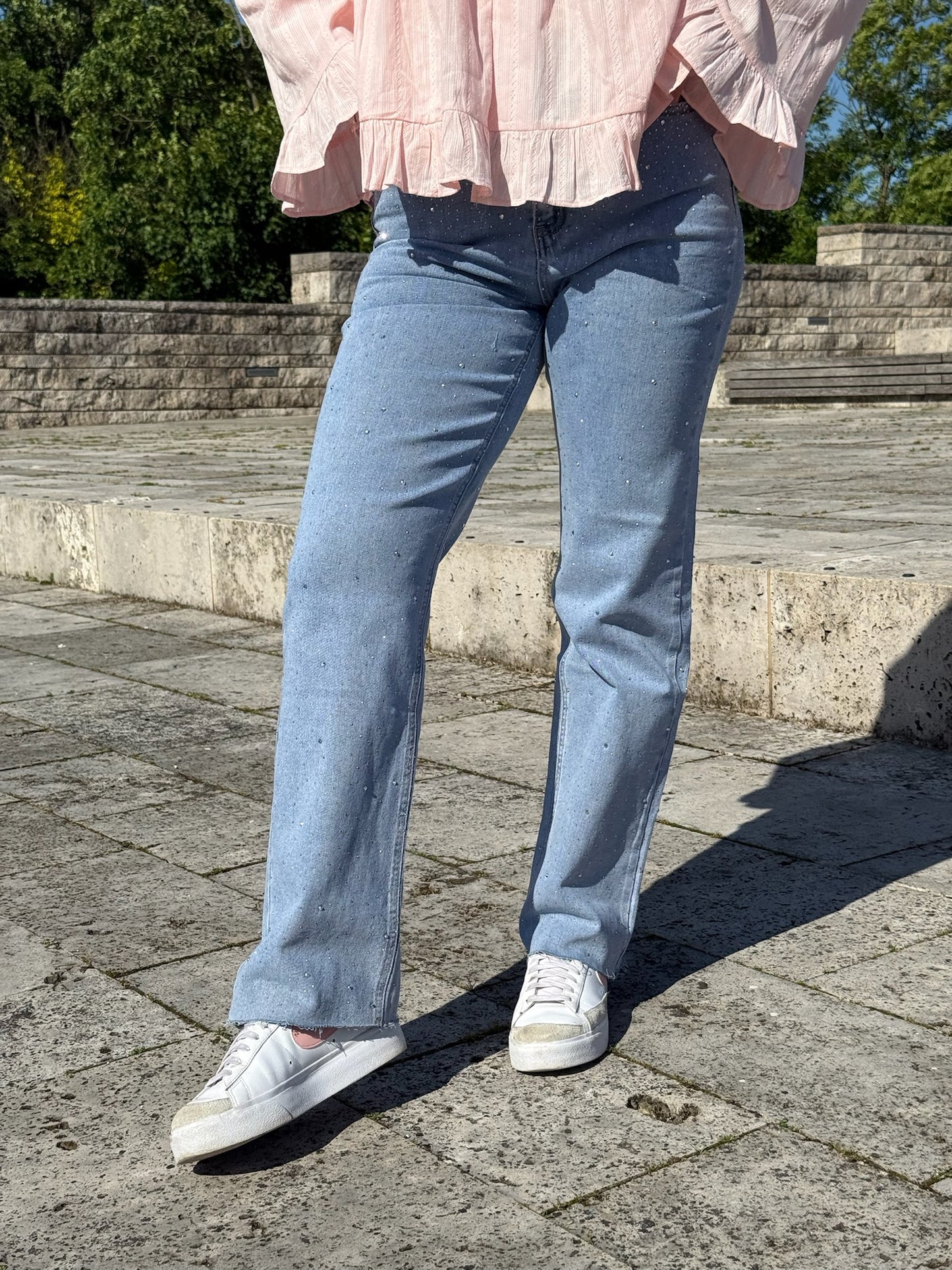 Glitzer Jeans Luisa