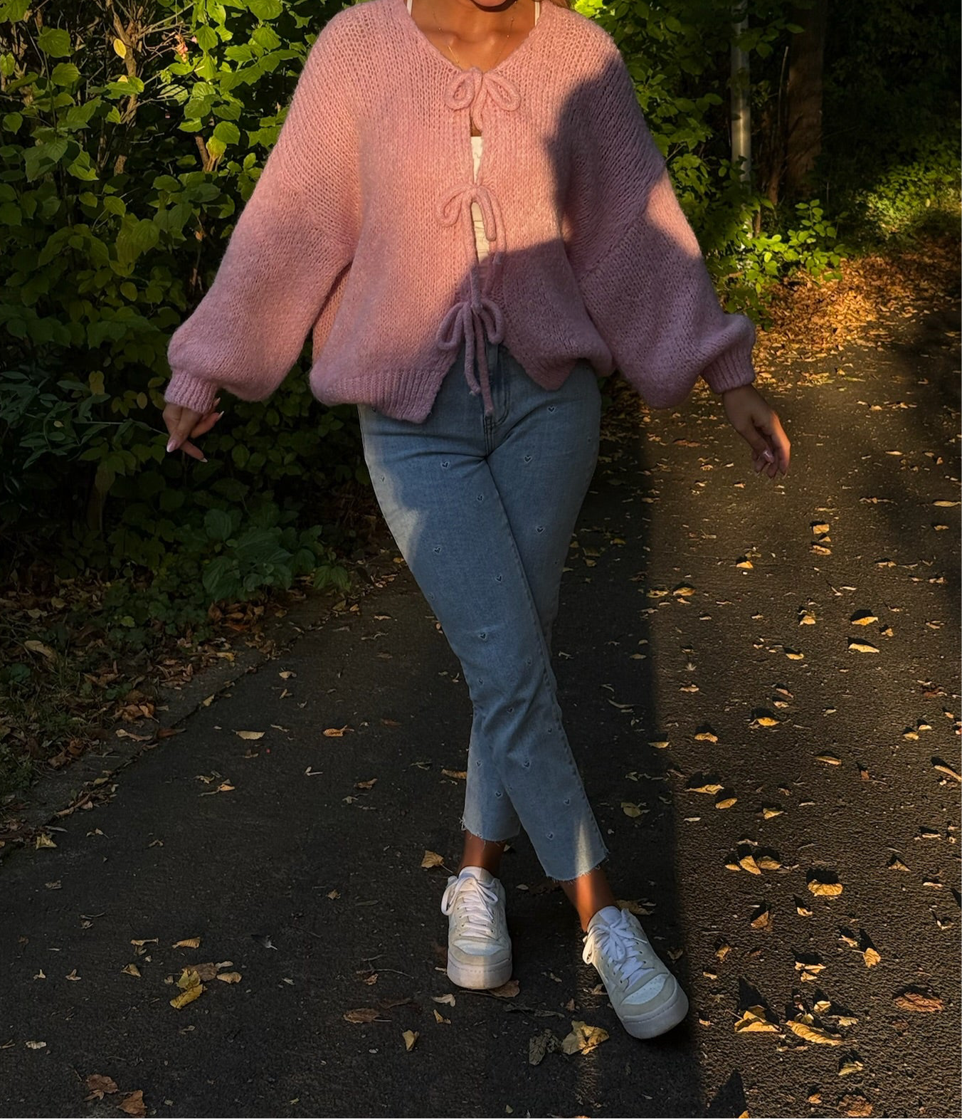 Schleifen Cardigan Lena