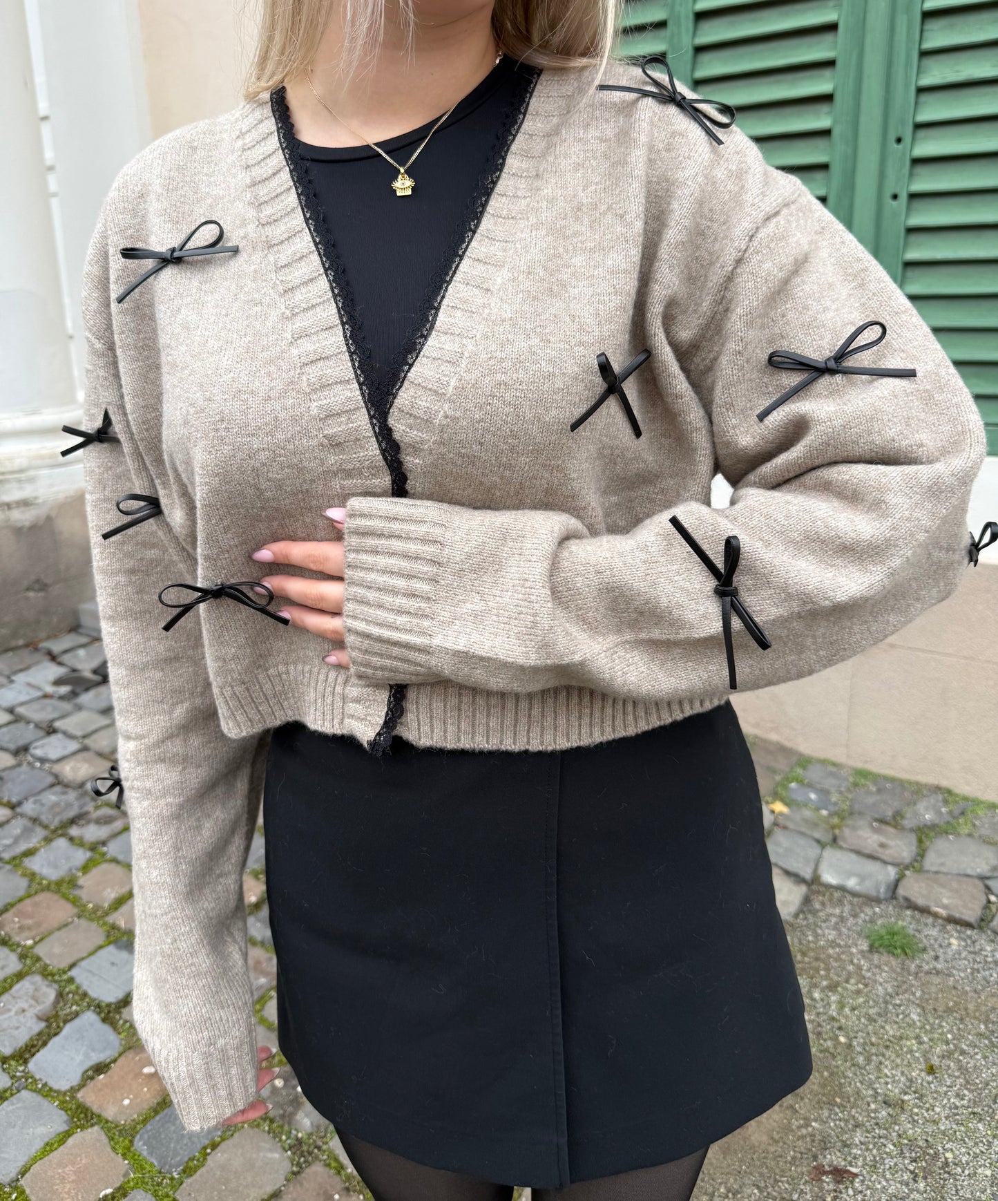 Schleifen Cardigan Alena