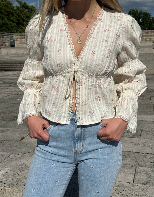 Flower Bluse Anna