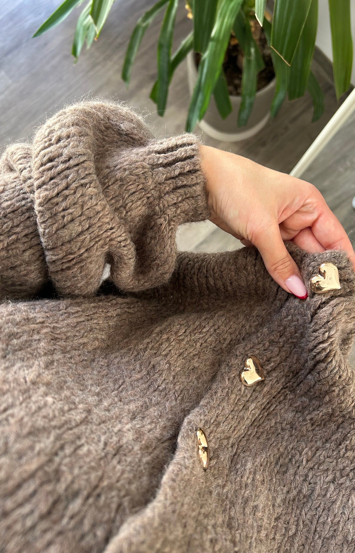 Oversize Herz Cardigan Imani