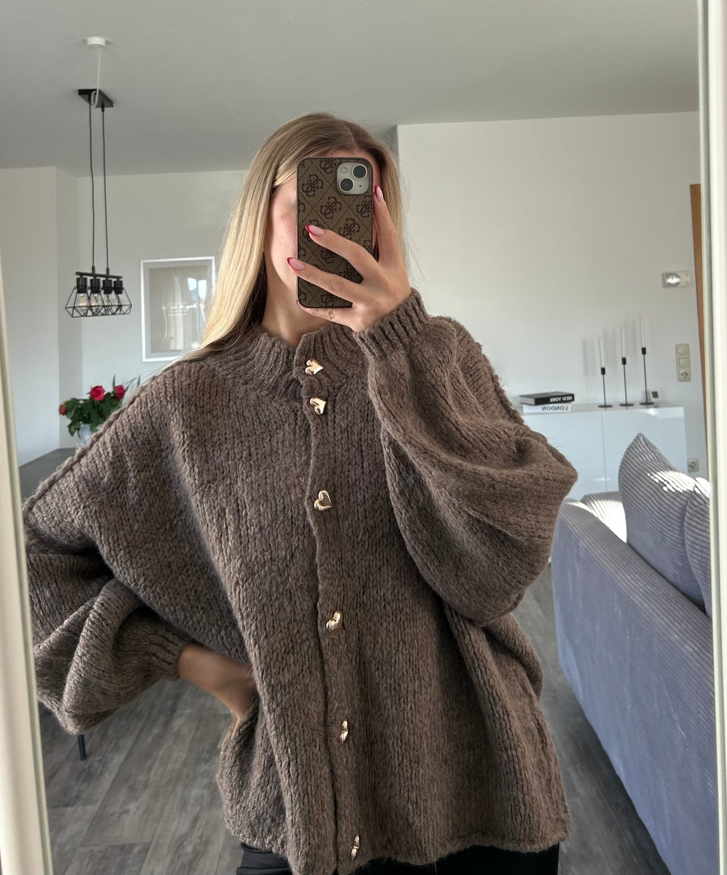 Oversize Herz Cardigan Imani