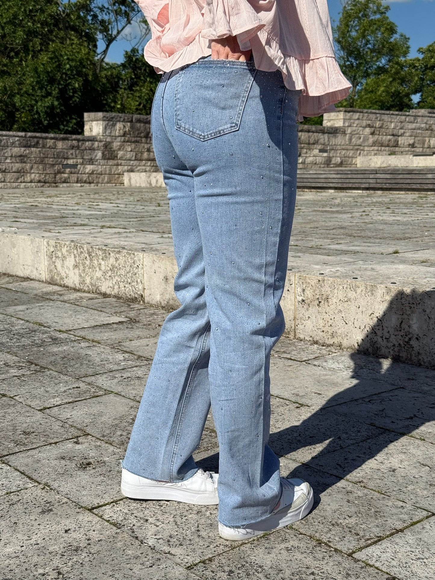 Glitzer Jeans Luisa