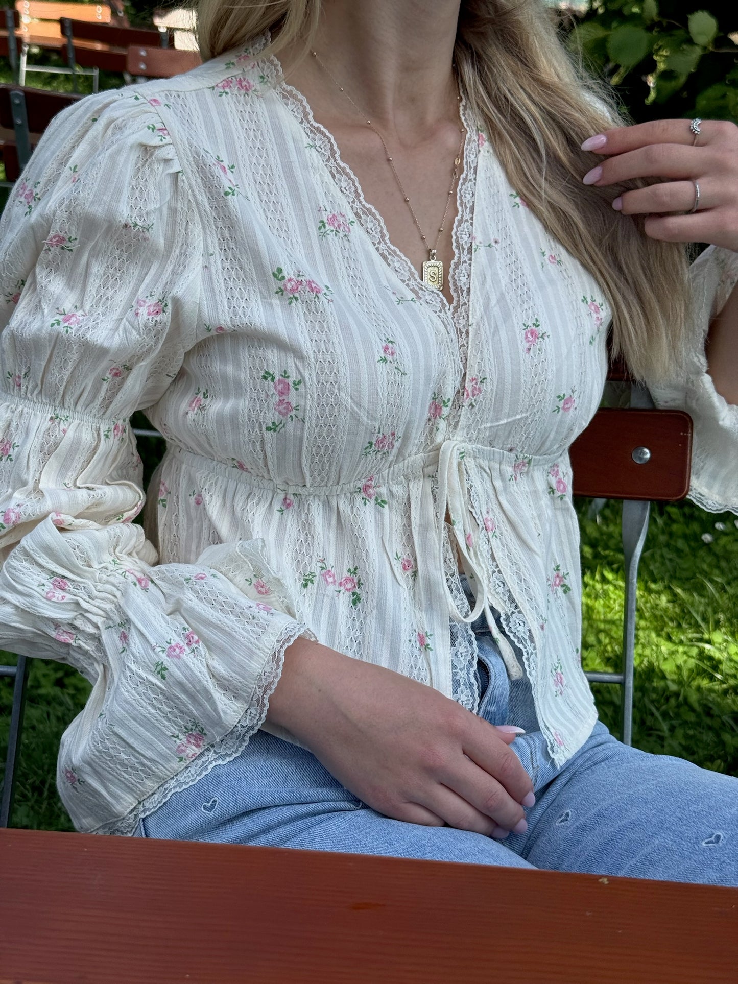 Flower Bluse Anna