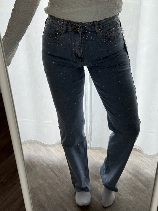 Glitzer Jeans Luisa