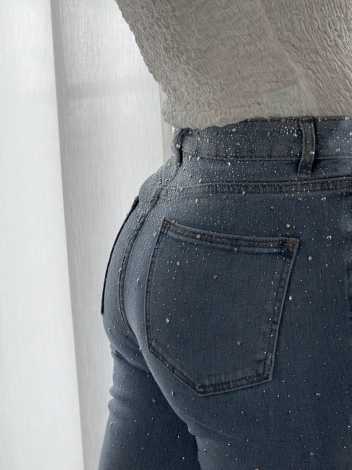 Glitzer Jeans Luisa